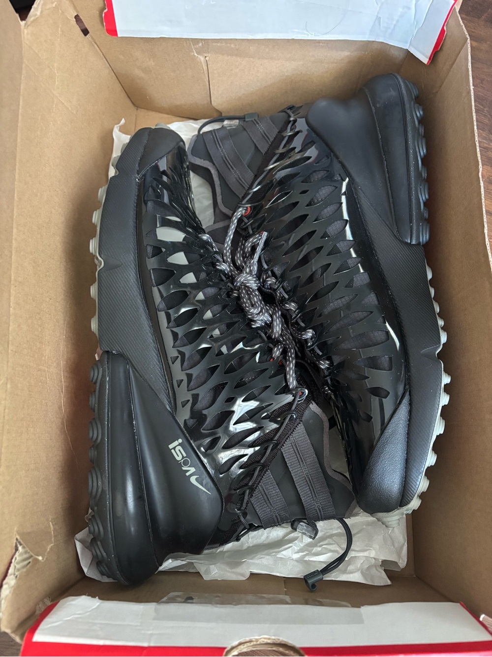 Nike Air Max 270 ISPA Black/Anthracite: Dark Stucco Athletic Shoes - Picture 3 of 5